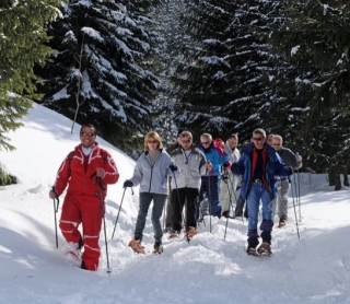 Raquettes a neige Notre Dame de Bellecombe